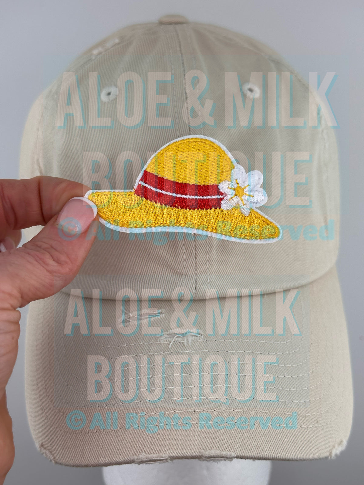 Beach Hat Patch, beach vibes, summer patches, vacation patches