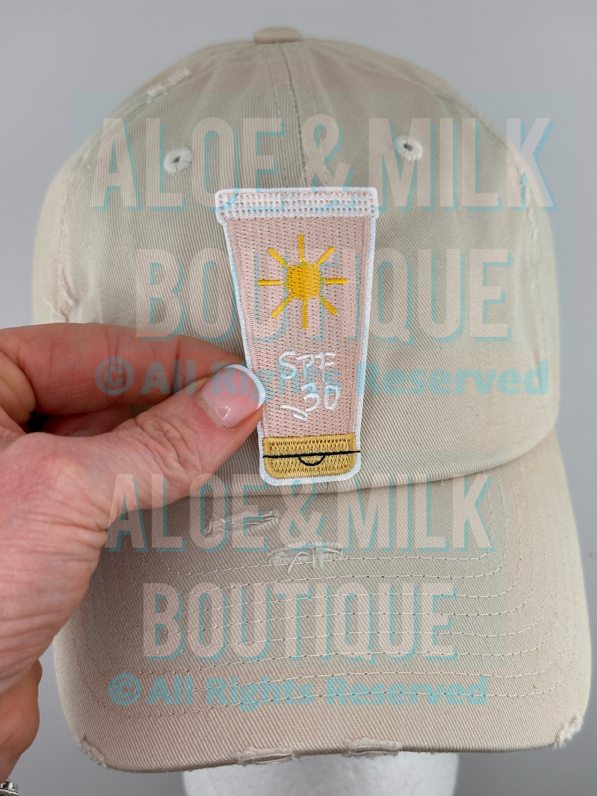 Sunscreen Patch, pool patches, beach patch, summer vibes