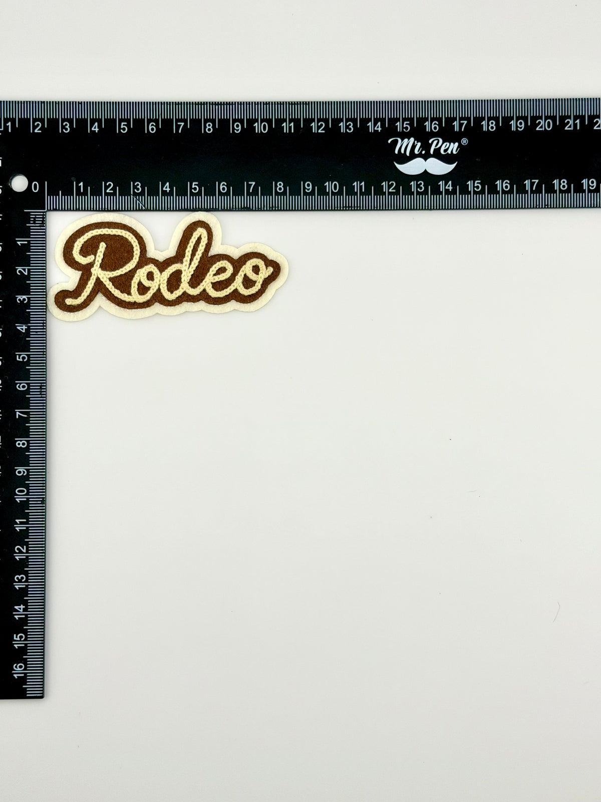 Chainstitch Rodeo iron on patch