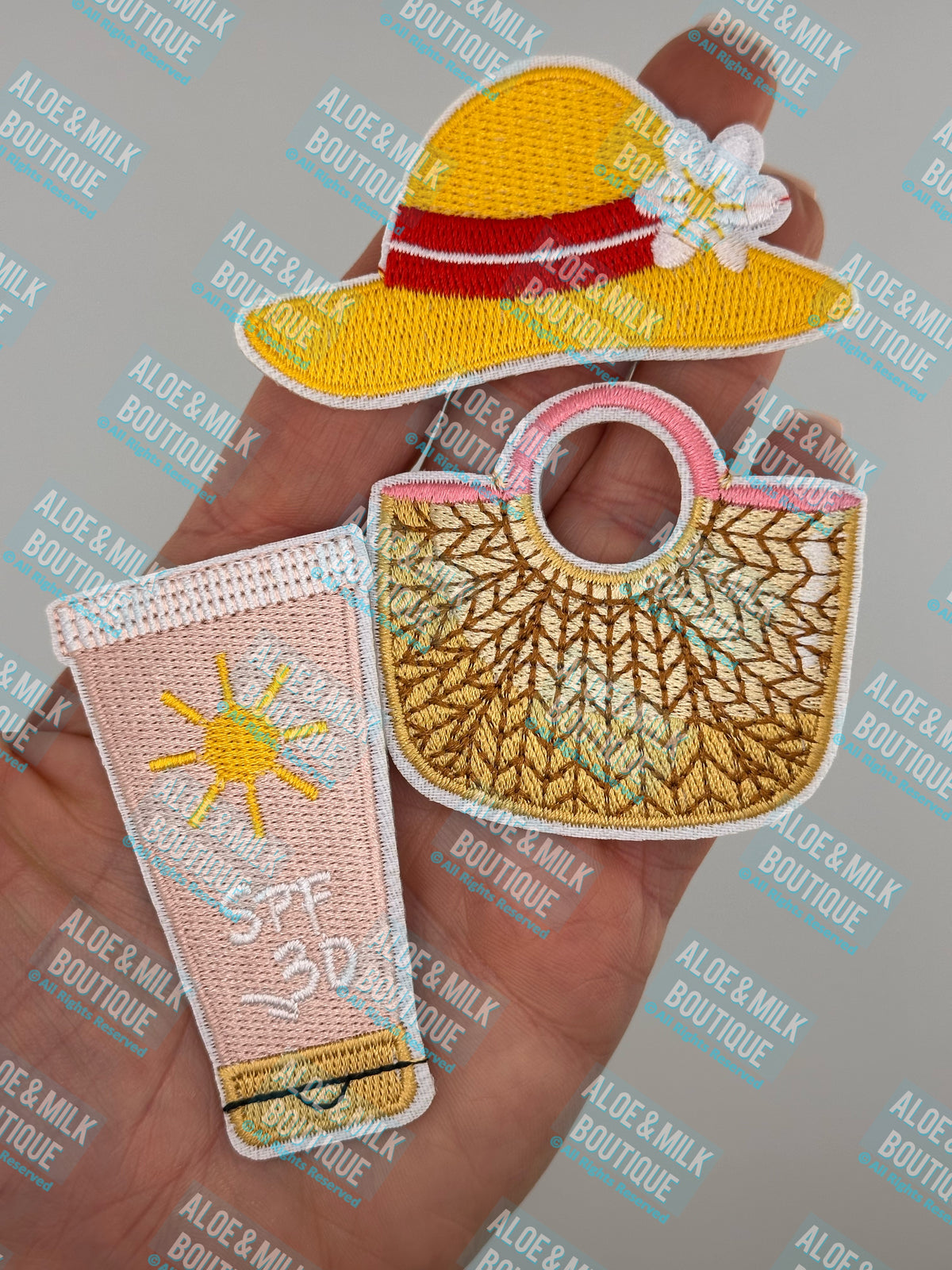 Beach Hat Patch, beach vibes, summer patches, vacation patches