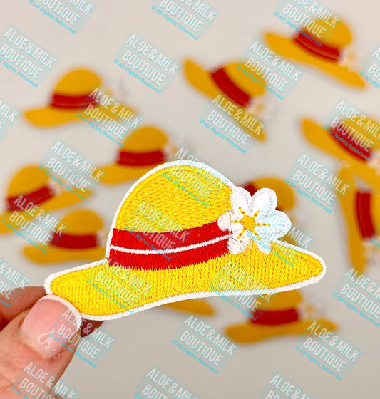 Beach Hat Patch, beach vibes, summer patches, vacation patches