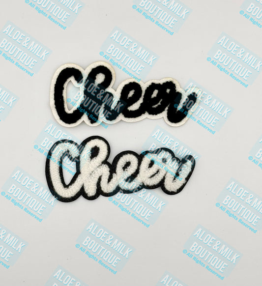 Cheer Patch, Chenille patches, cheer mom, cheer applique