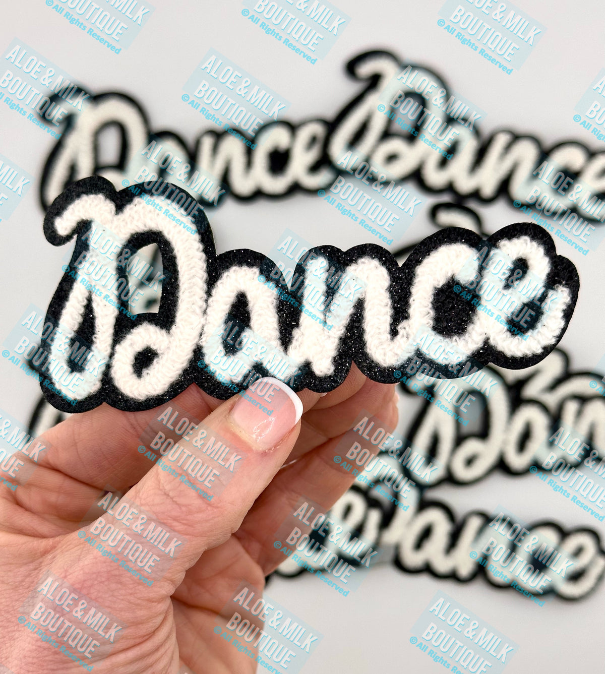 Dance Patch, Chenille patches, dance mom, Dance applique