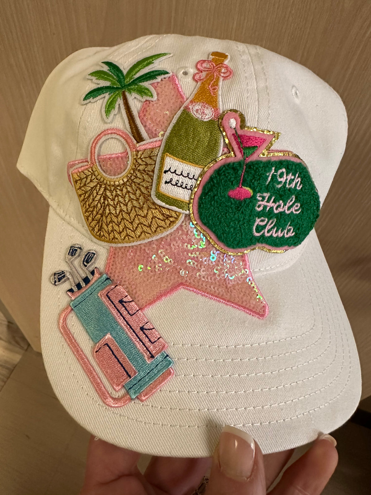 19th Hole Club Patch, golfing patch, country club