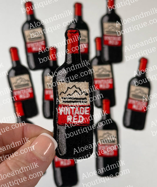 Wine Bottle, wine patches, napa patch, drinking patches