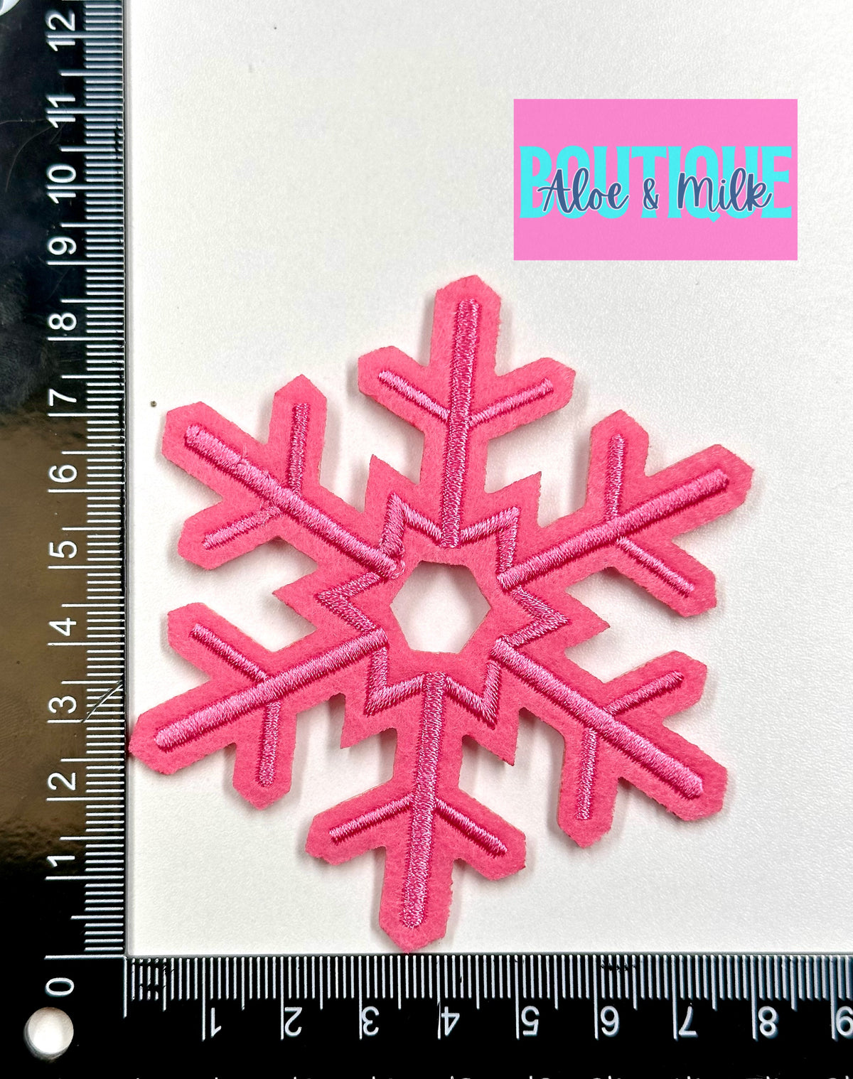 Christmas Snowflake Pink