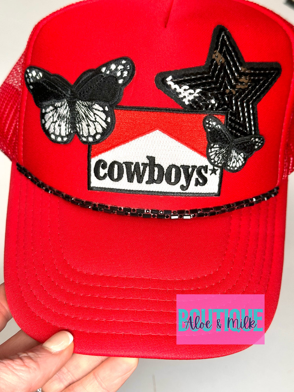 Rhinestone Hat Chain