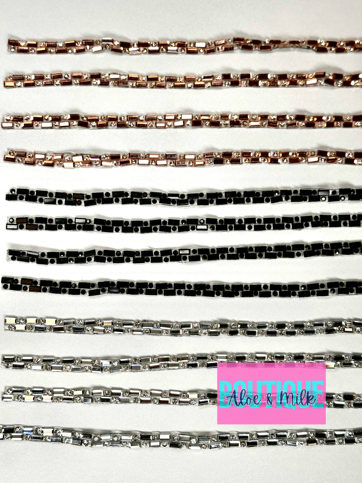 Rhinestone Hat Chain