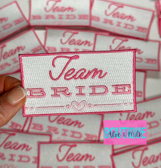 Team Bride Team Groom, wedding patches, bridesmaid hat, groom hats