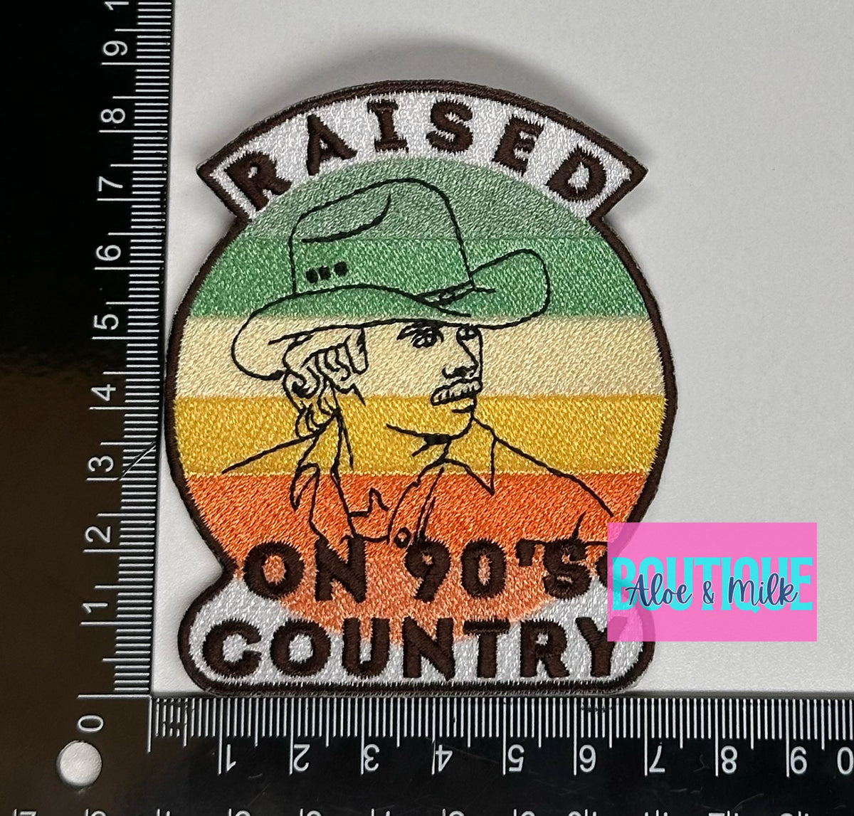 90's Country patch, alan jackson patch, country music patch