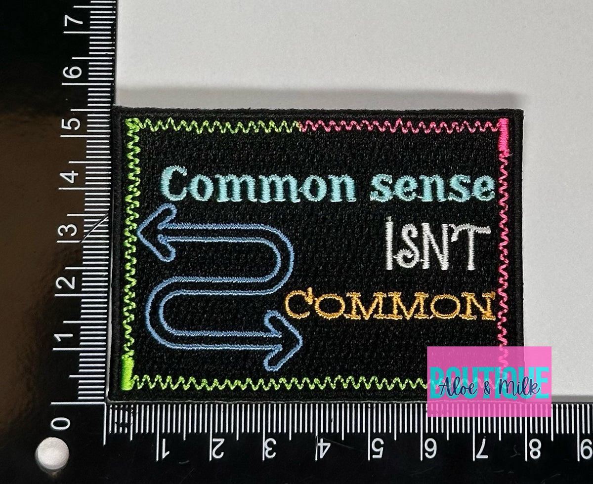 Common Sense Isn't Common