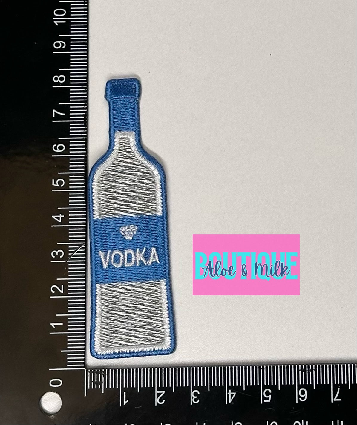 Vodka Bottle Patch, vodka patch, drinking patch, alcohol patches