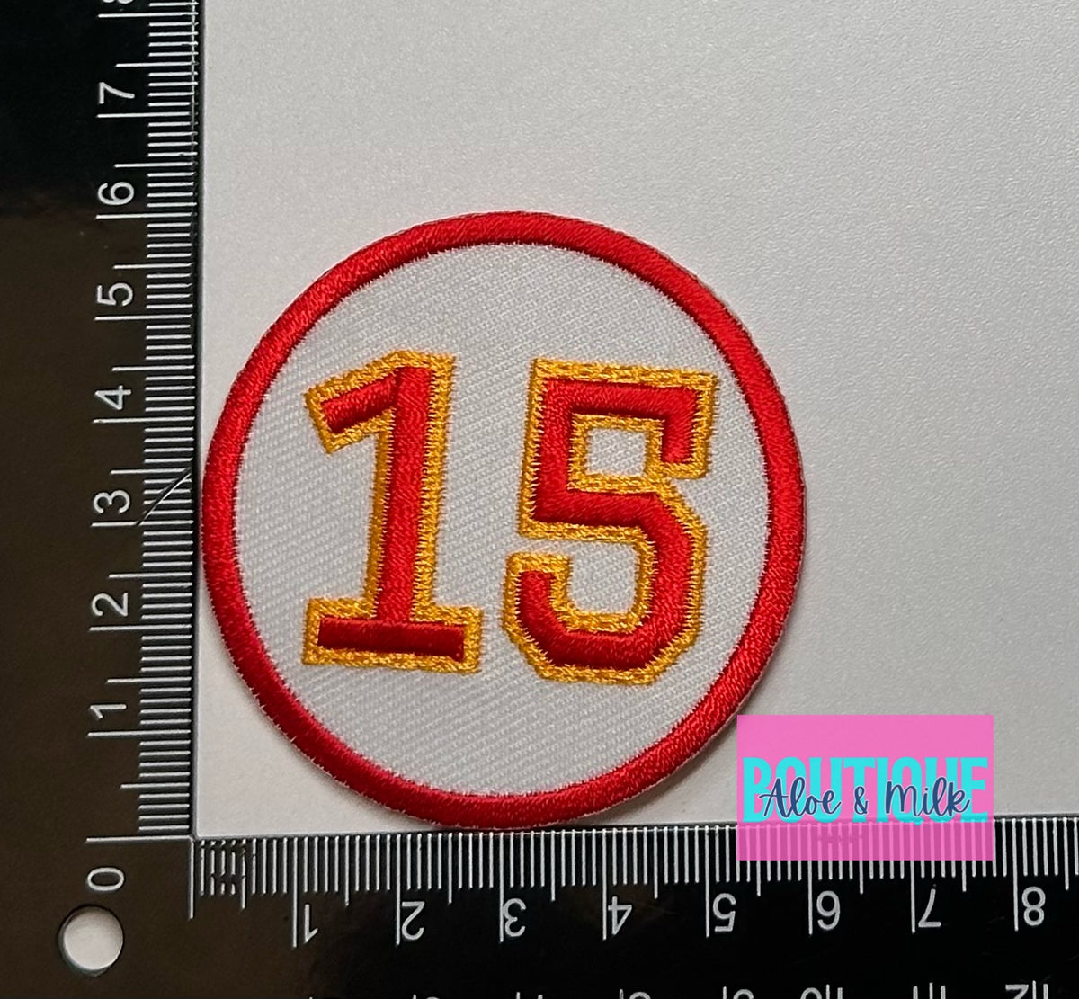 KC Chiefs Football #87 and #15