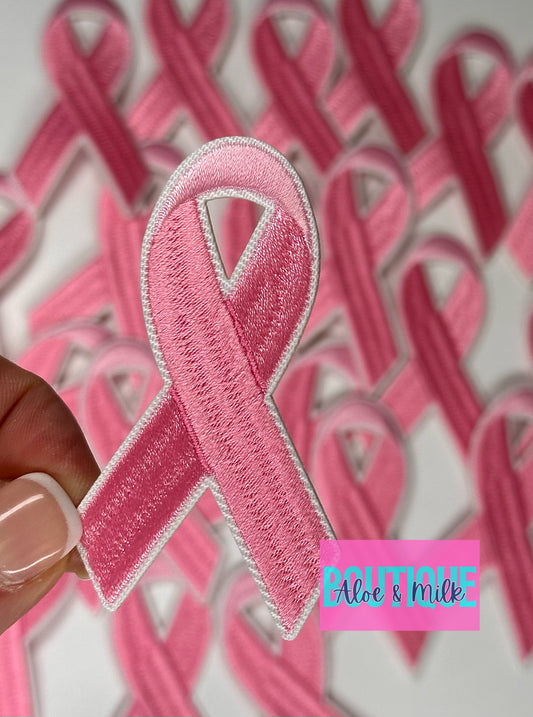 Cancer Ribbon Patch, awareness patches, cancer patches, ribbon patches