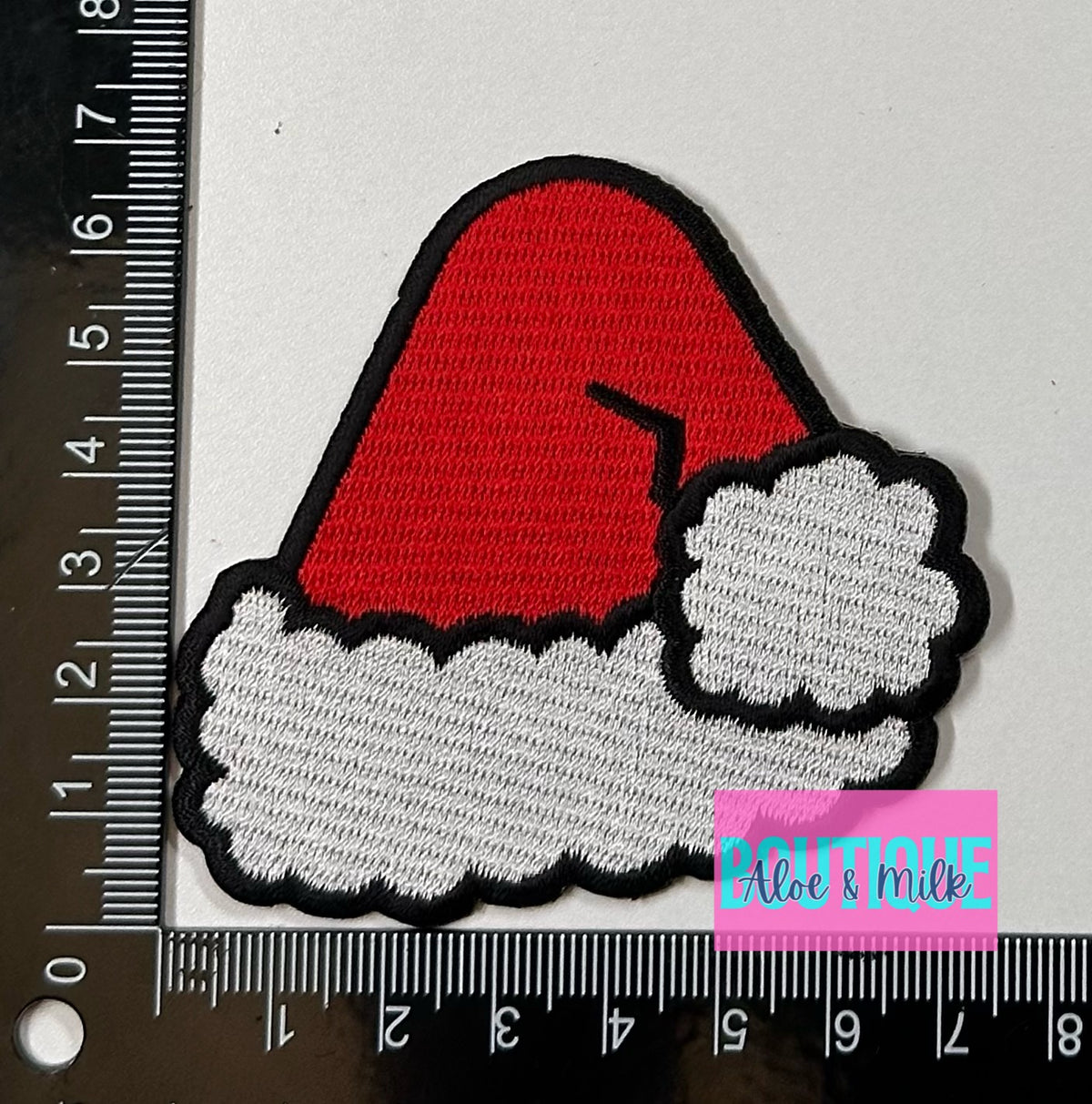 Christmas Santa Hat Embroidered