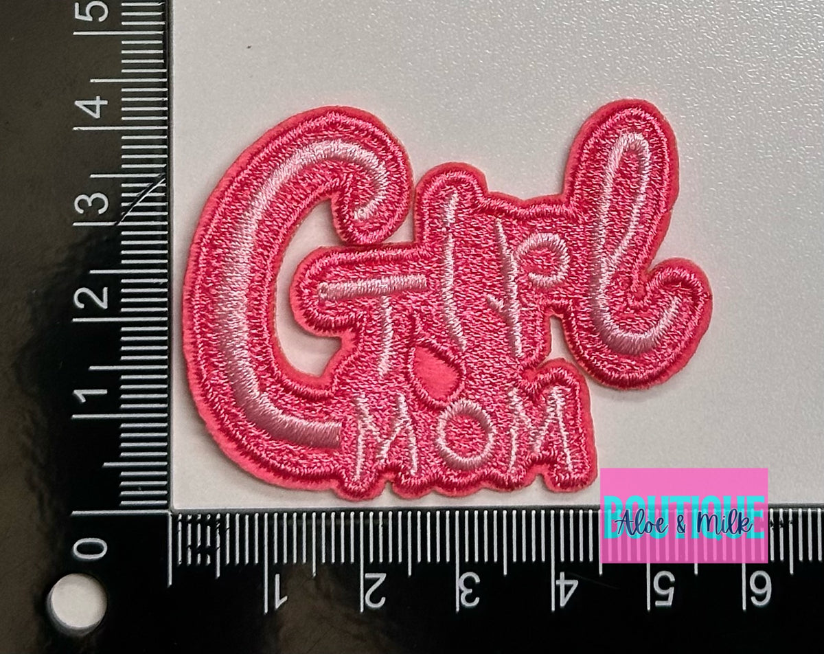 Girl Mom patch, mom patch, girl mom patch