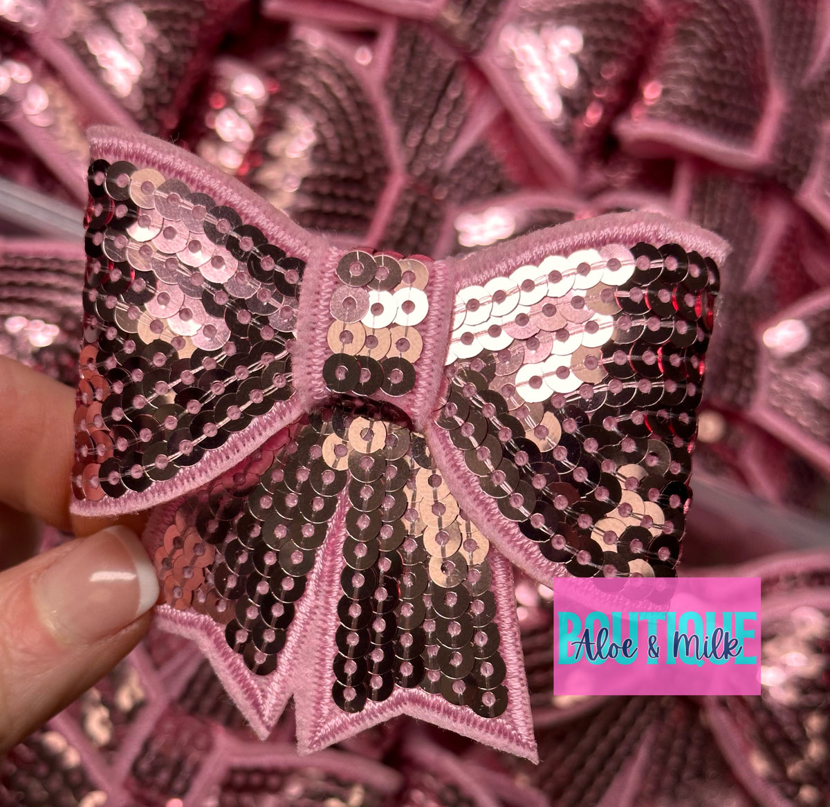 Sequin Bow Large