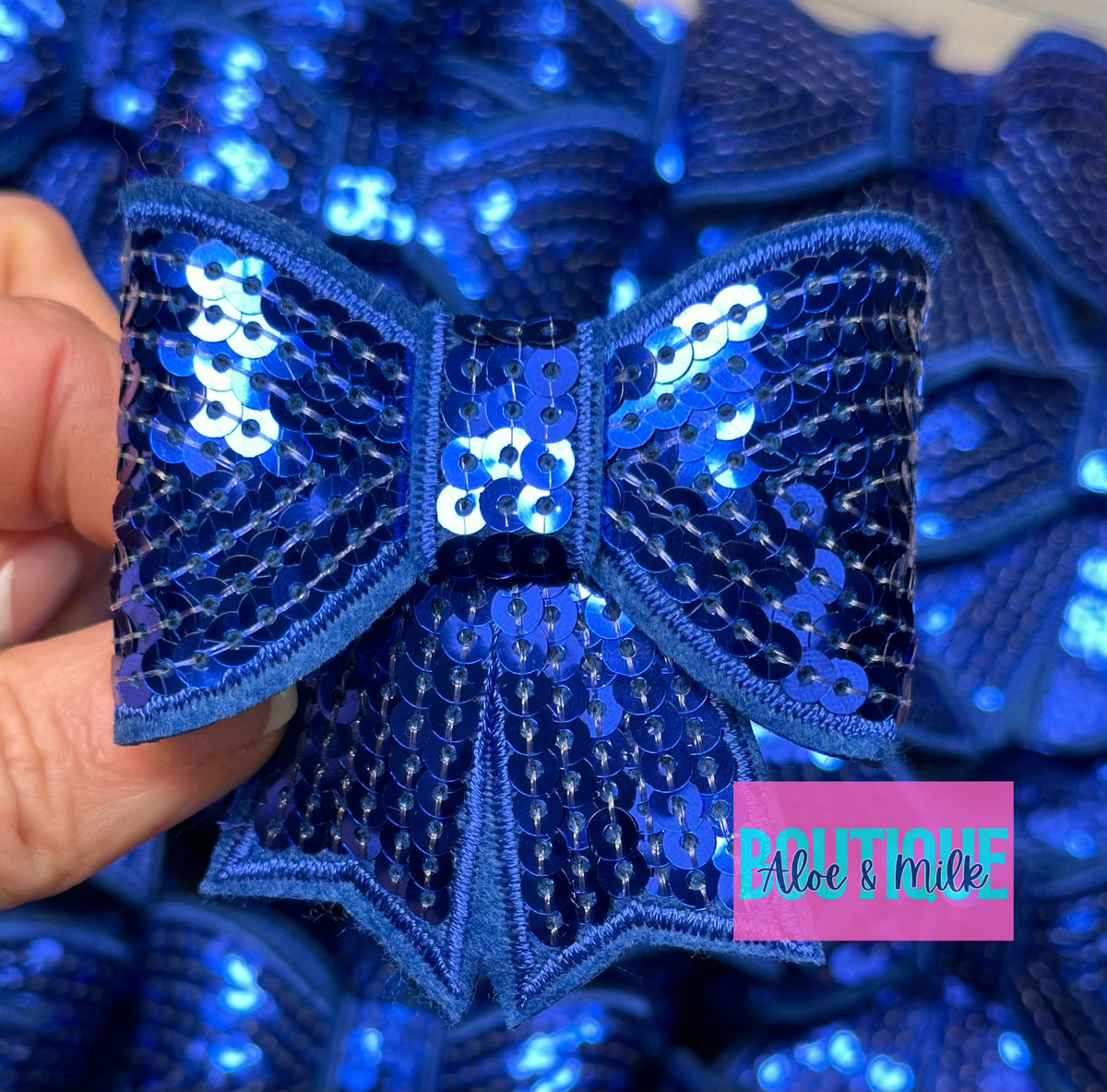 Sequin Bow Large