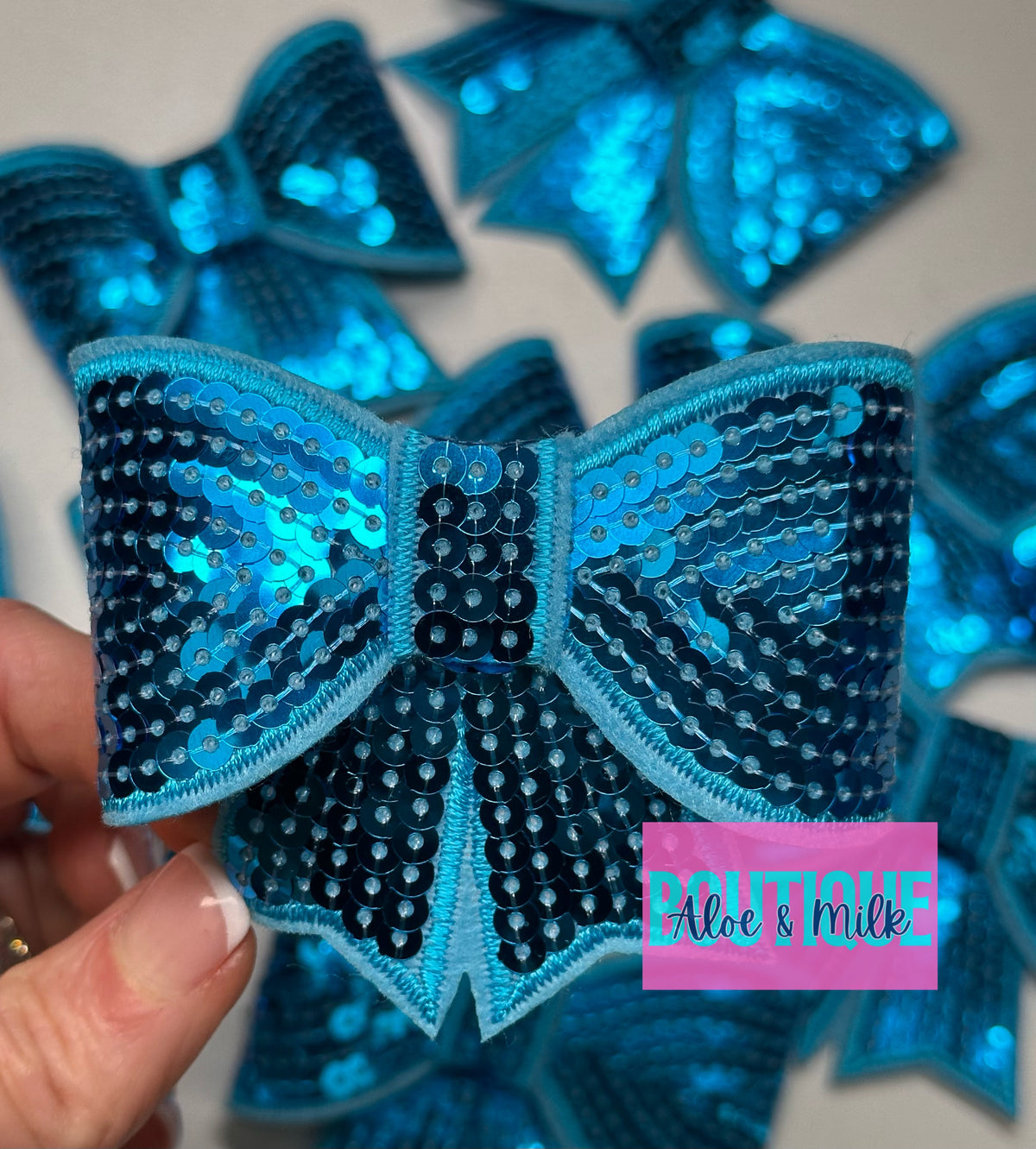 Sequin Bow Large