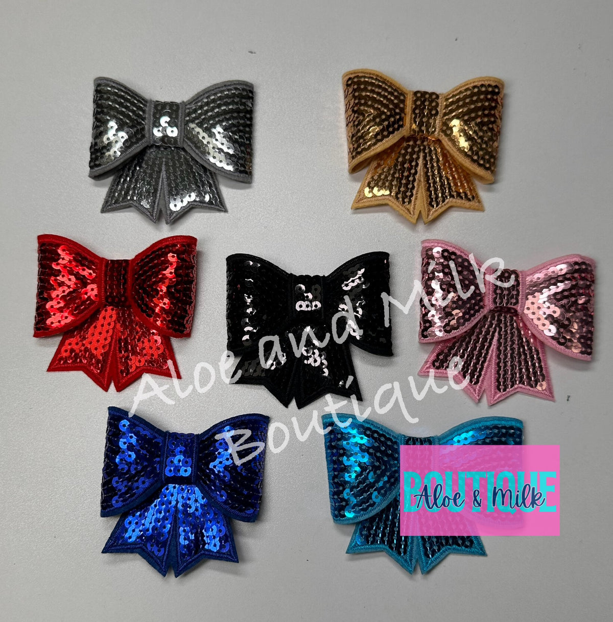 Sequin Bow Large