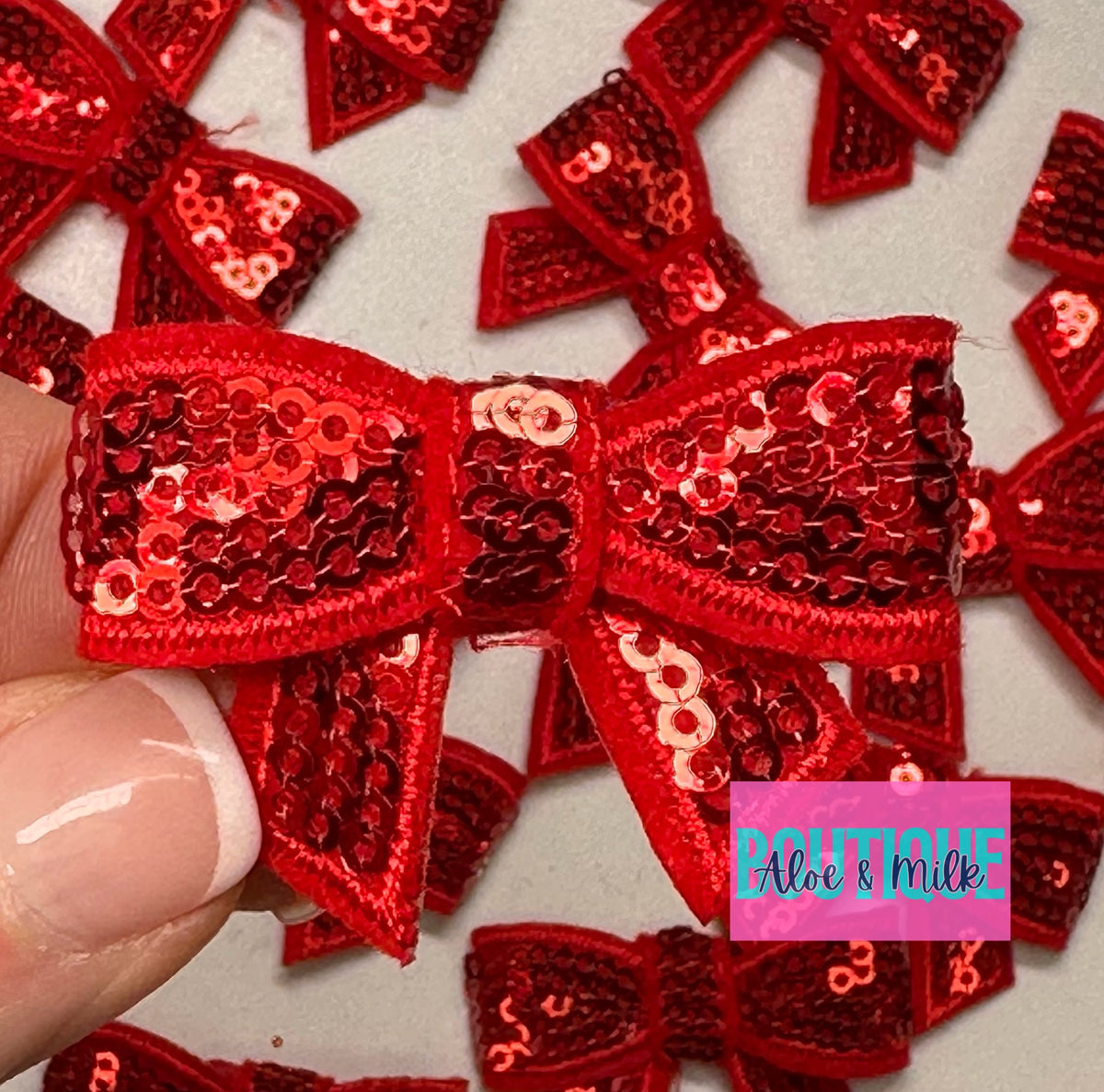 Sequin Bow Mini