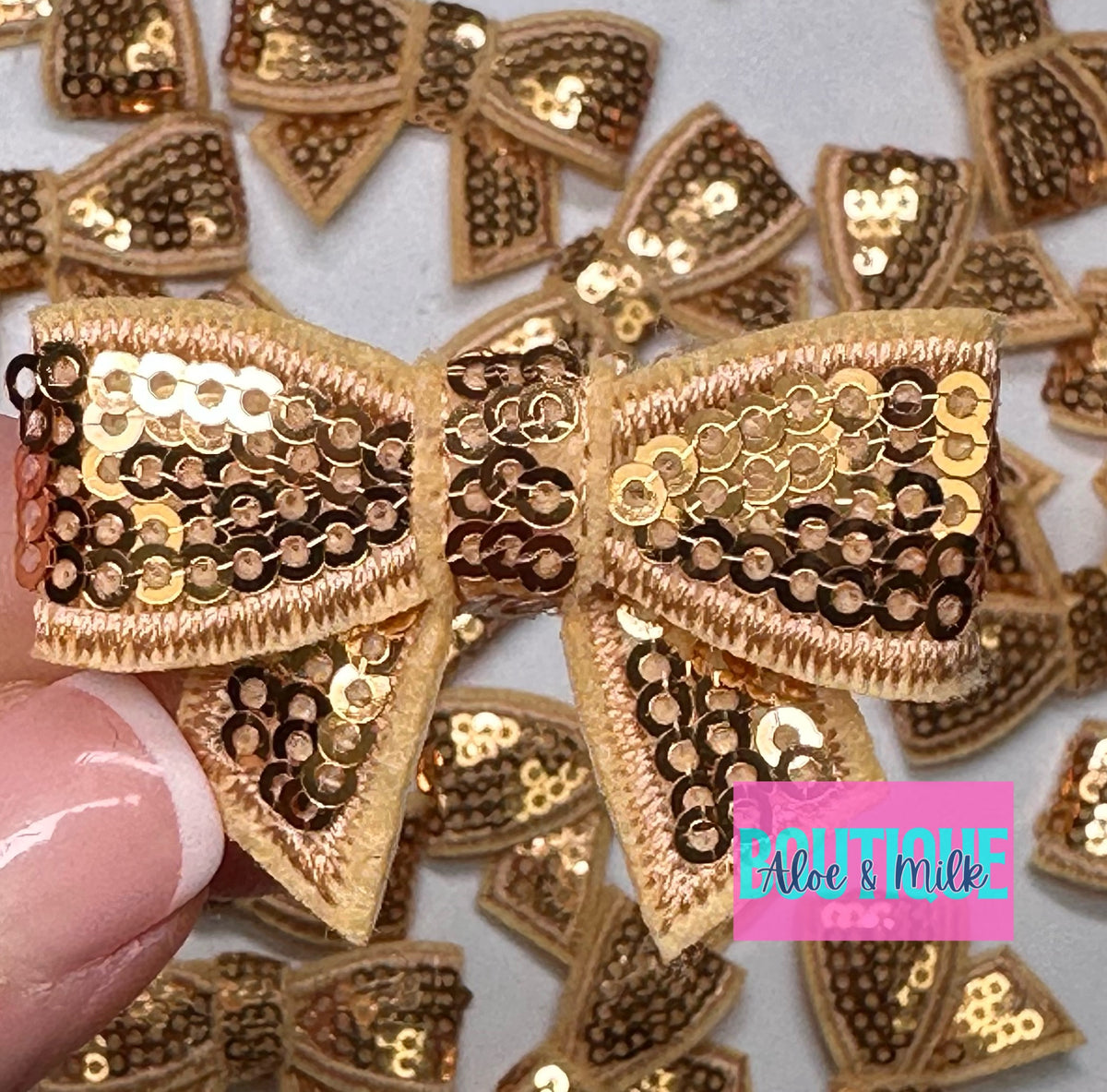 Sequin Bow Mini
