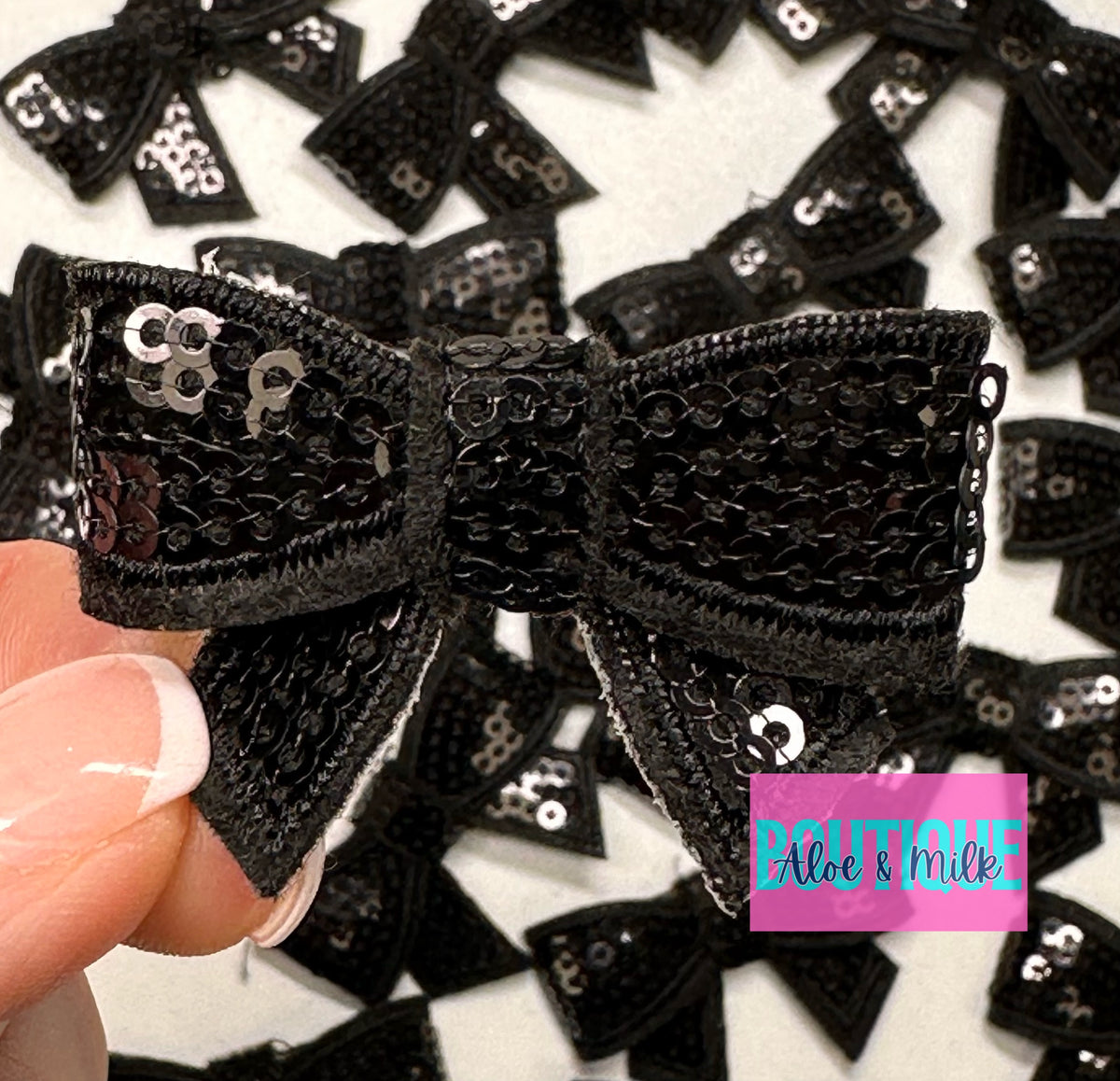 Sequin Bow Mini