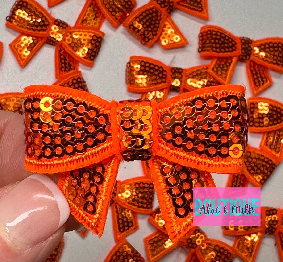 Sequin Bow Mini