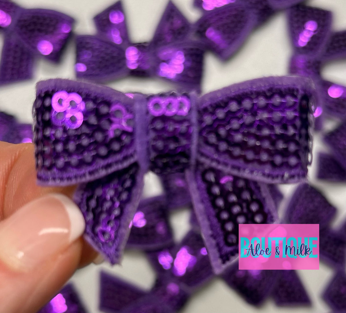 Sequin Bow Mini