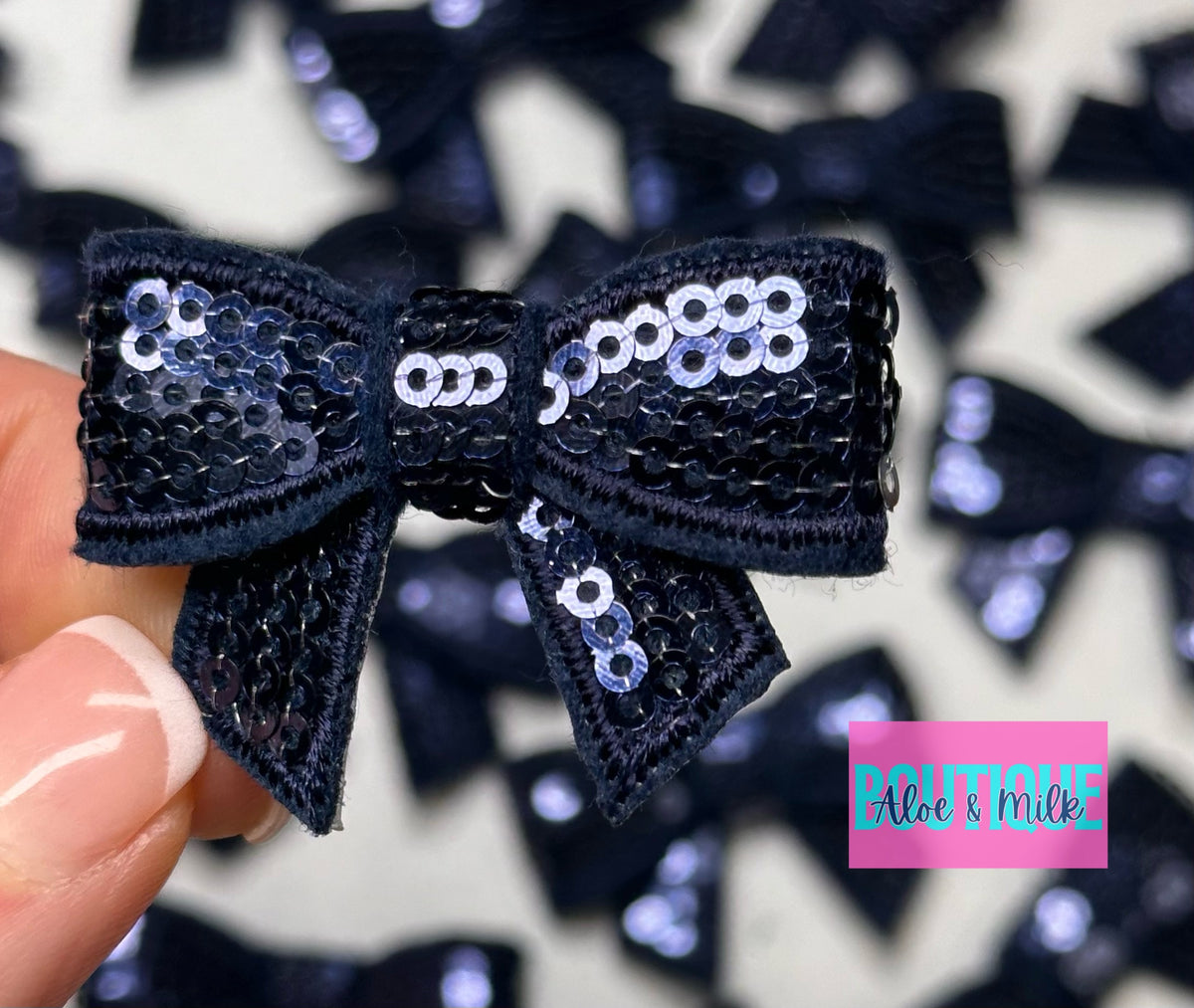 Sequin Bow Mini