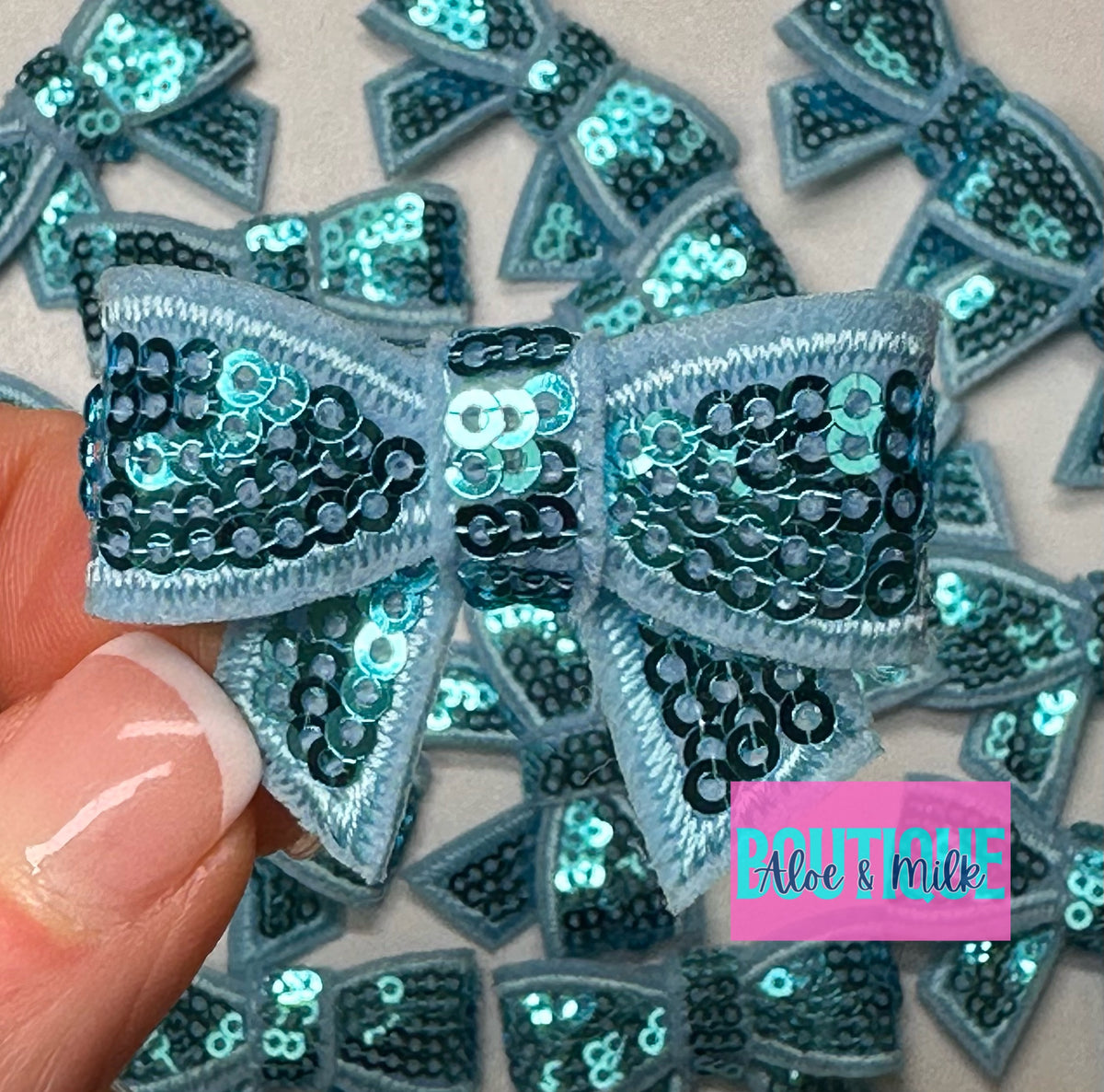 Sequin Bow Mini