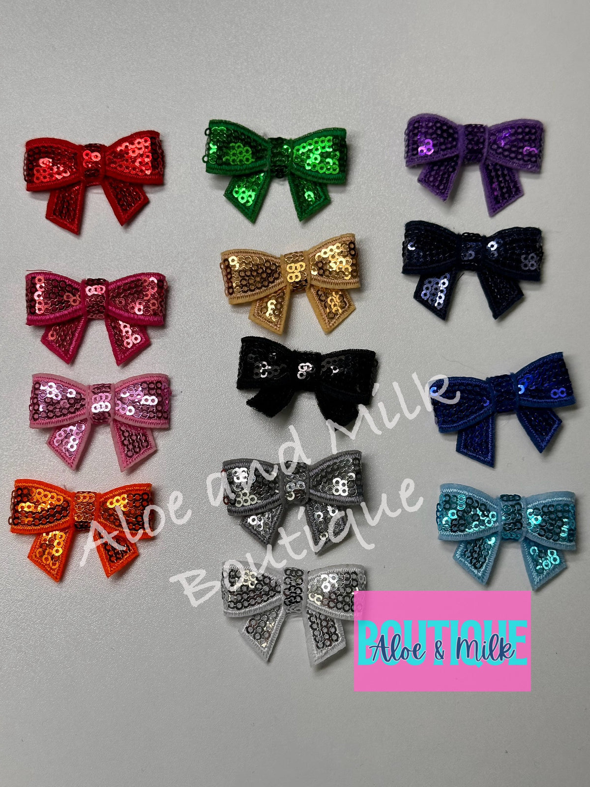 Sequin Bow Mini