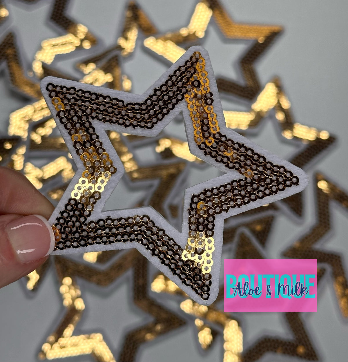 Sequin Star Outline