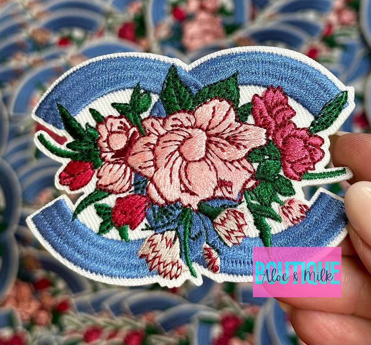 Chanel Floral patch