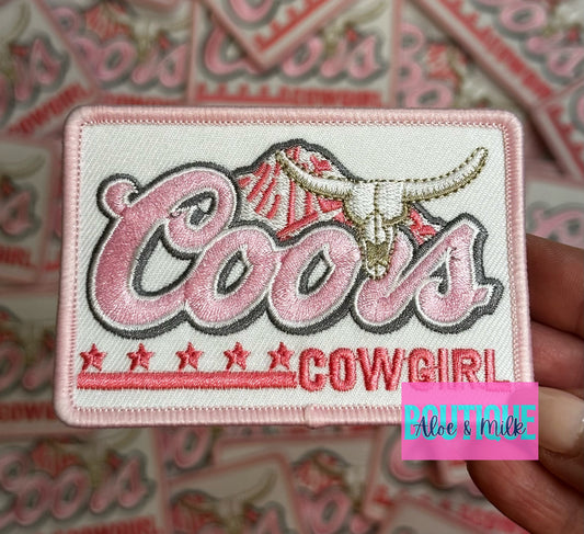 Coors Cowgirl Pink