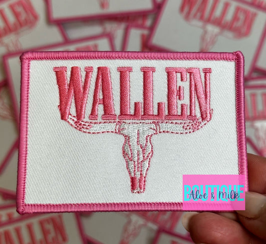 Wallen Pink Patch, wallen patches, morgan wallen hat, morgan wallen patch