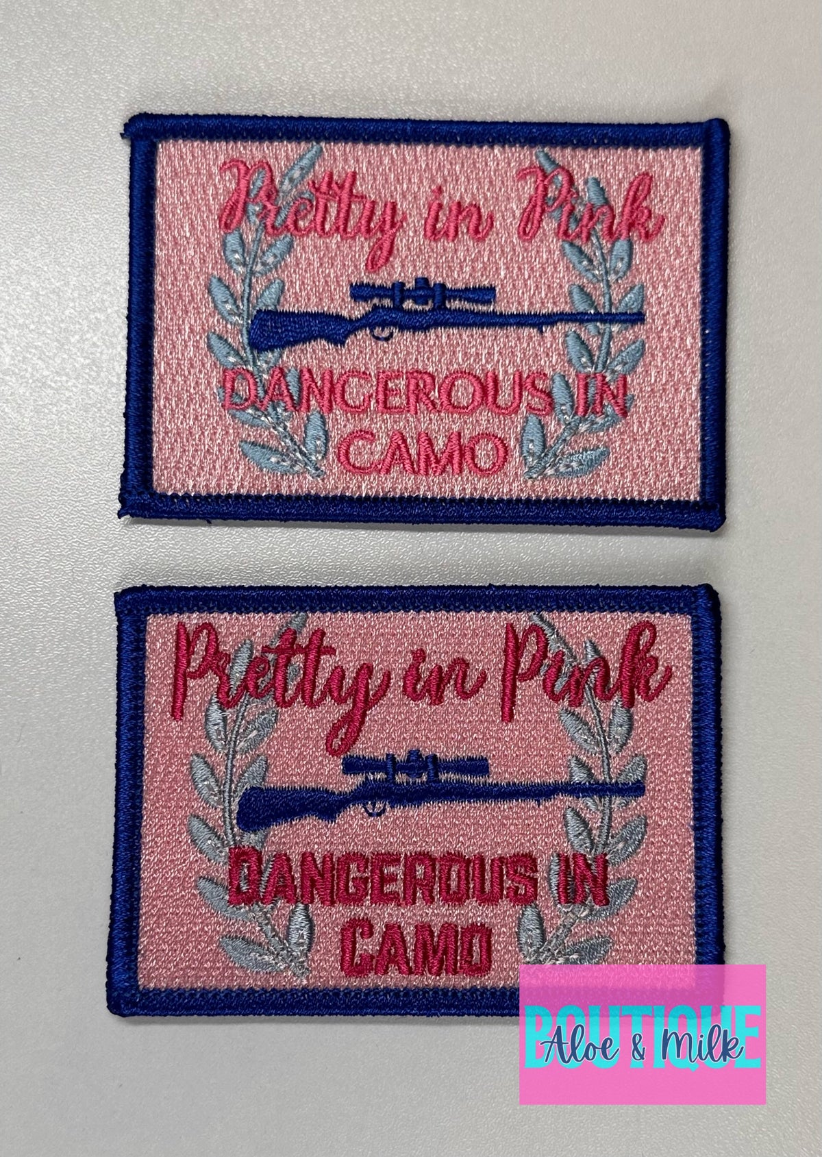 Dangerous In Camo Patch