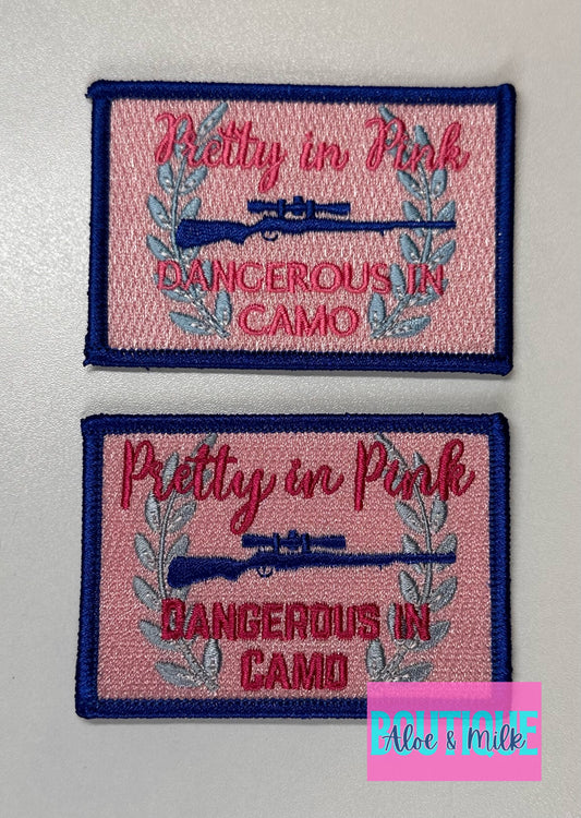 Dangerous In Camo Patch