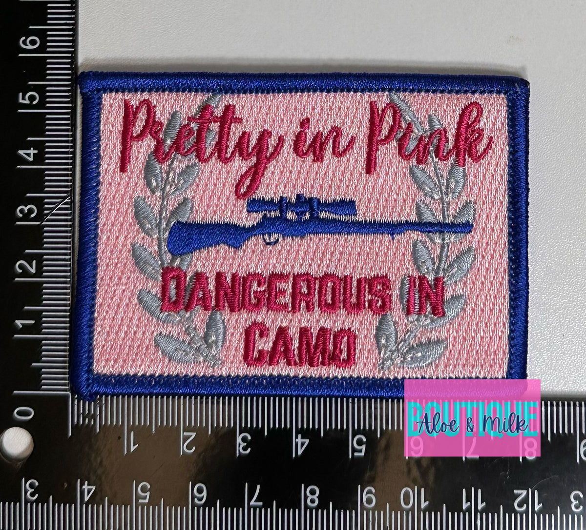 Dangerous In Camo Patch