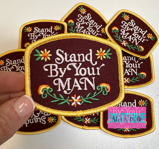 Stand By Your Man Trucker Patch