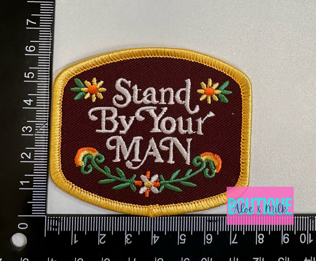Stand By Your Man Trucker Patch