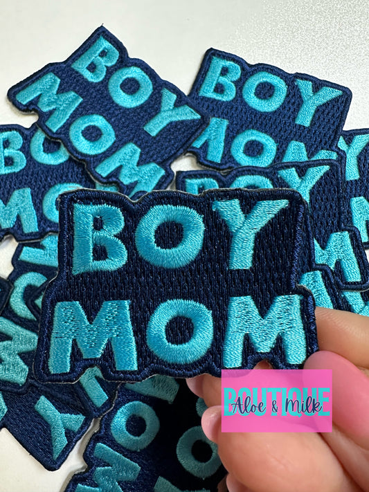Boy Mom patch, mom patches, mom life, mom hat
