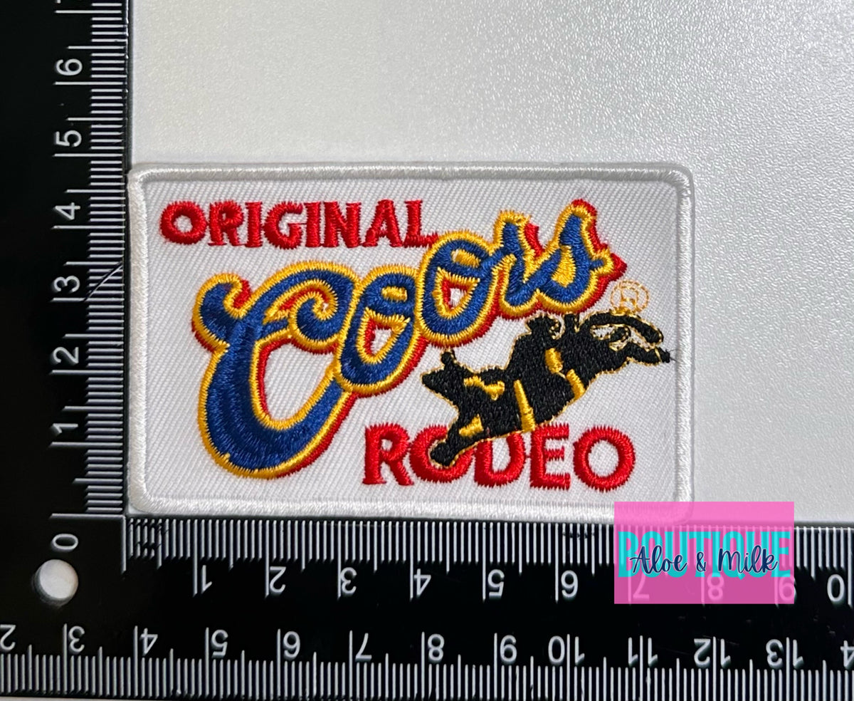 Original Coors Rodeo patch, coors patches, beer patches