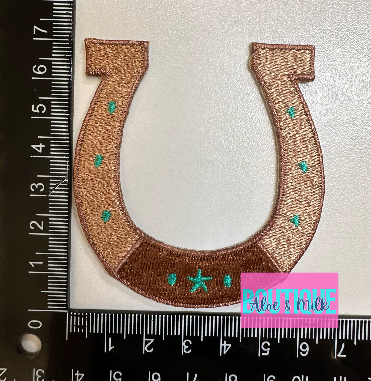 Horseshoe, horseshoe patch, western patches