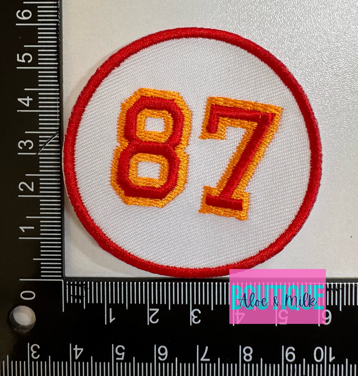 KC Chiefs Football #87 and #15
