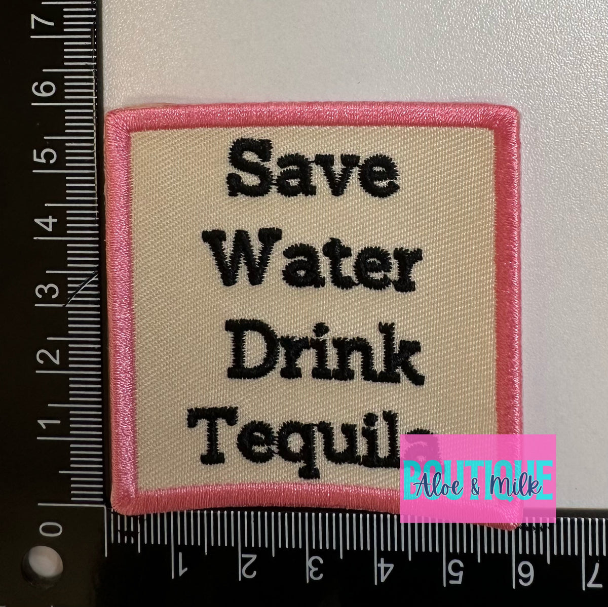 Save Water Drink Tequila Pink