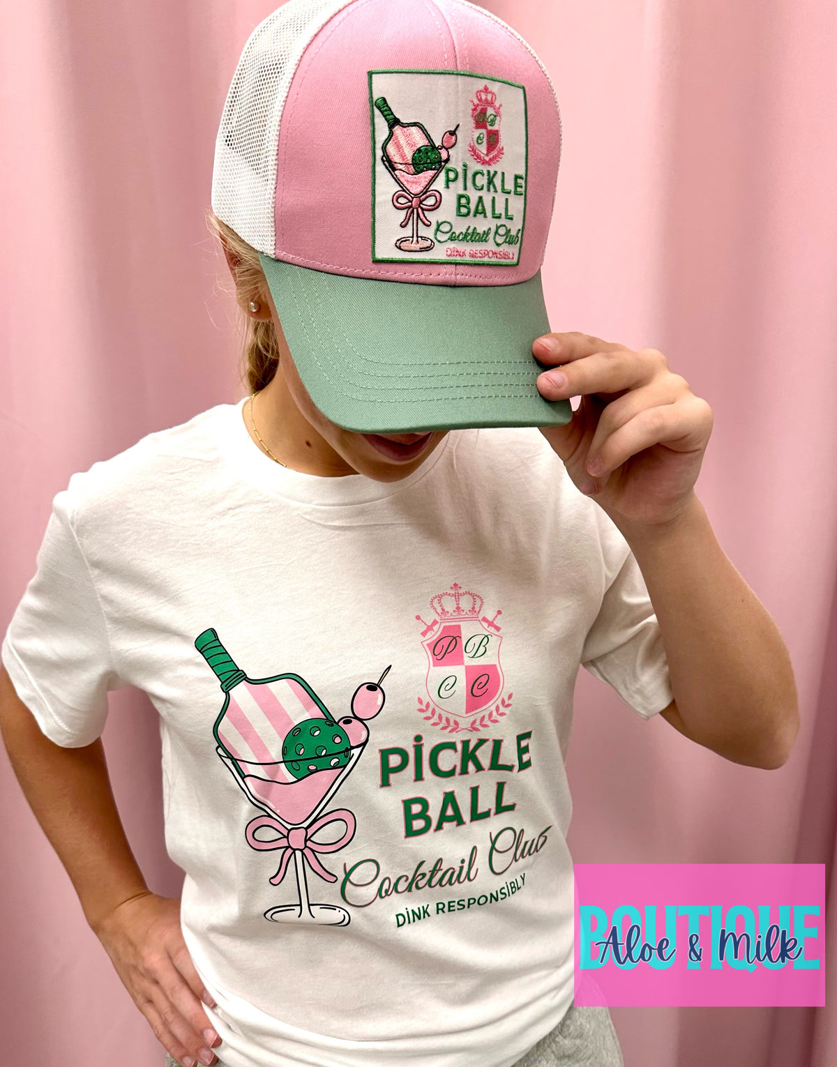 Pickleball Cocktail Club T-Shirt