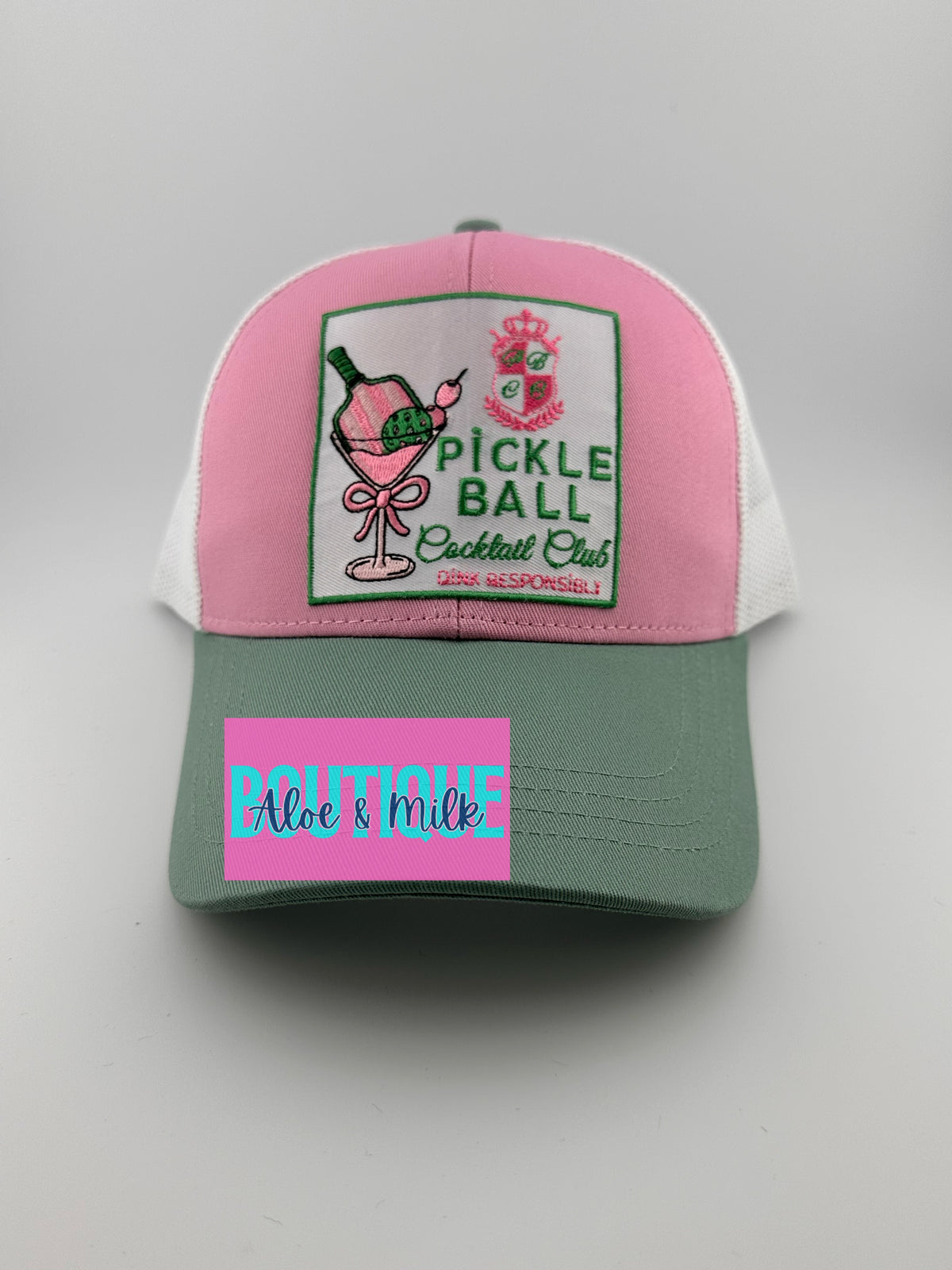 Pickleball Cocktail Club Hat