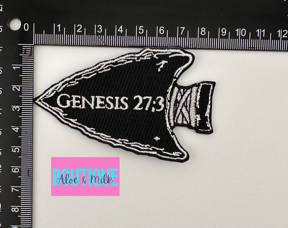 RW Genesis 27:3 Arrowhead Patch