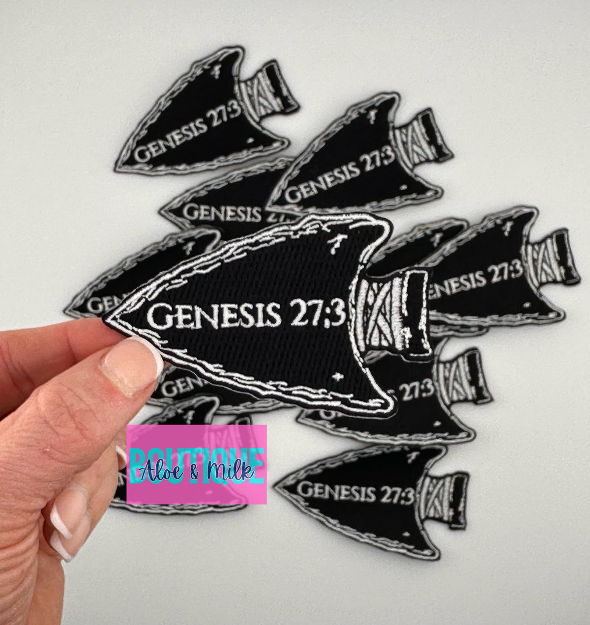 RW Genesis 27:3 Arrowhead Patch